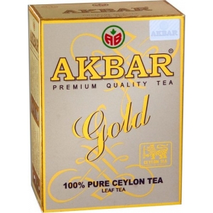 Черный чай Akbar (Акбар) Голд 100г